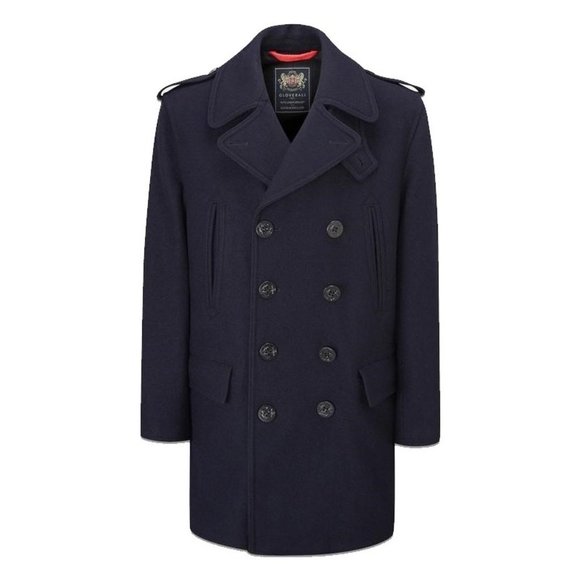 XXL Gloverall 70th Anniversary Navy Churchill Reefer Peacoat (Worn Once!!!) - Picture 1 of 2